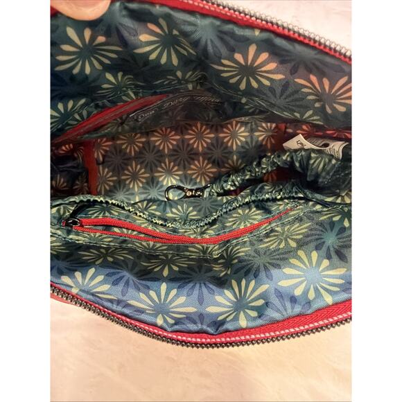 Lug Dory Mini Bouquet Red With Crossbody Strap NWOT - Picture 6 of 14